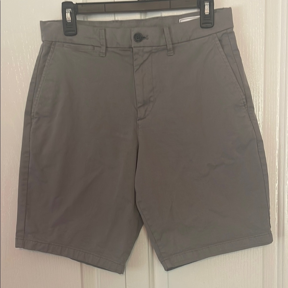 GAP Men's 29 Gray Flat Front 10” Shorts